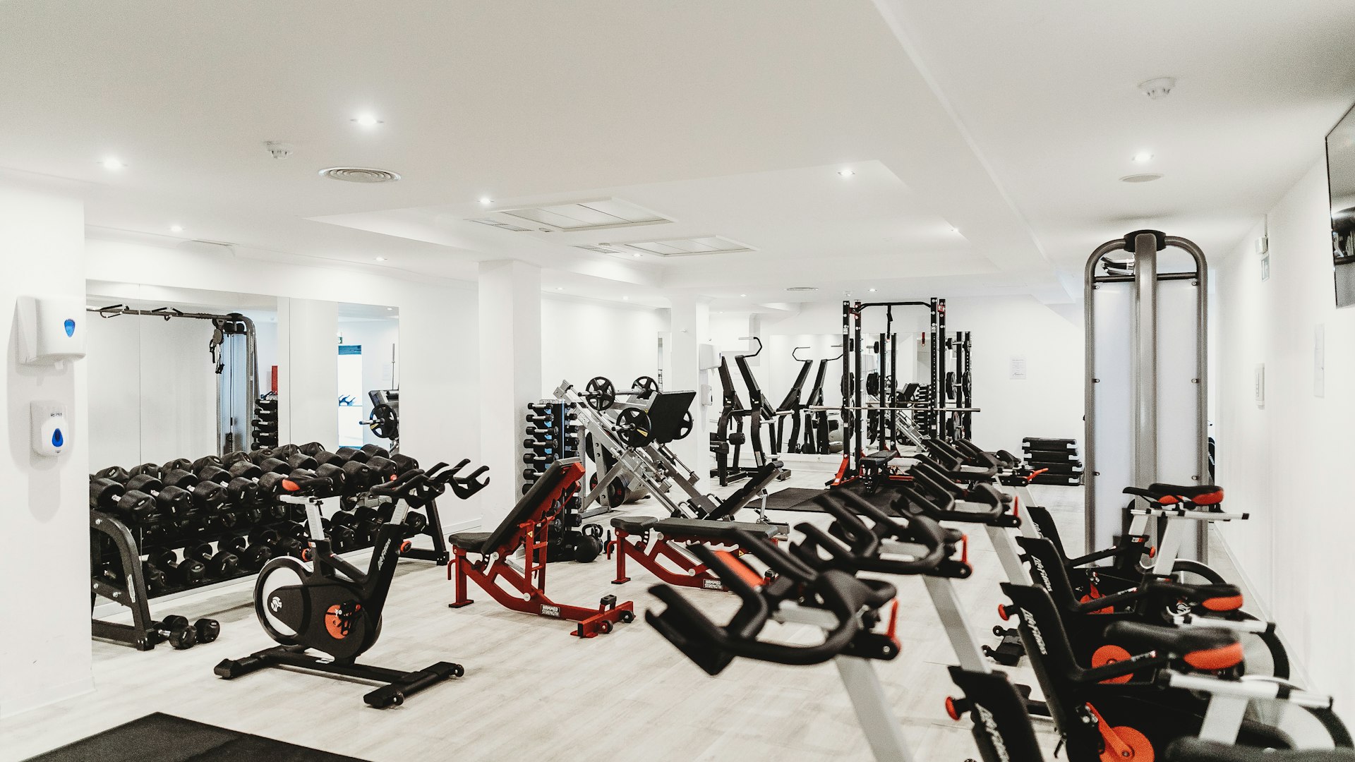 Professional fitness analytics workspace